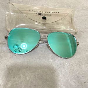 Quay Sunglasses | Blue High Quay | Quay x Desi